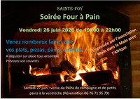 Ste Foy - Soirée Four à pain - 26 Juin