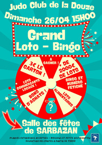 Sarbazan - Grand Loto Bingo - 26 Avril