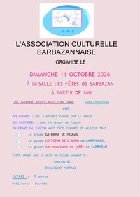 Sarbazan - Grnde après-midi gasconne - 11 Octobre
