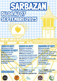 Sarbazan - Fêtes - 4 au 7 Septembre