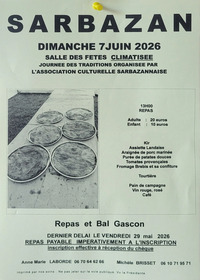Sarbazan - Journée des traditions - 7 Juin