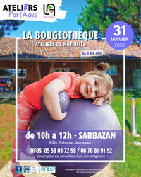 Sarbazan - Les ateliers part'âges la bougeothèque - 31 Janvier
