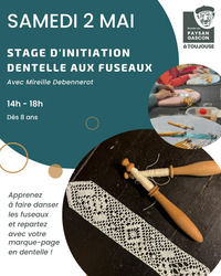 Toujouse - Stage dentelle aux fuseaux - 2 Mai
