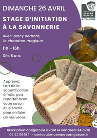 Toujouse - Stage initiation savonnerie - 26 Avril