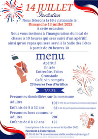 Vielle Soubiran - Banquet - 13 Juillet