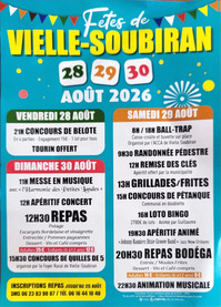 Vielle Soubiran - Fêtes - 28 au 30 Août