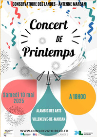 Villeneuve de Marsan - Concert de Printemps - 10 Mai