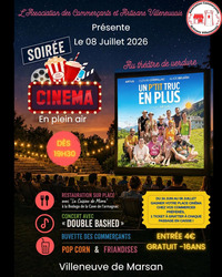 Villeneuve de Marsan - Ciné plein air - 8 Juillet