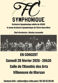 Villeneuve de Marsan - FC Symphonique en concert - 28 Février
