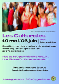 Villeneuve de Marsan - Les Culturales - 19 Mai au 6 Juin