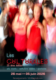 Villeneuve de Marsan - Les Culturales (Affiche) - 26 Mai au 5 Juin
