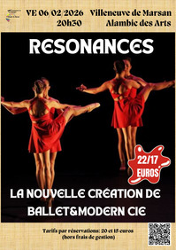Villeneuve de Marsan - Résonances (Affiche) - 6 Février