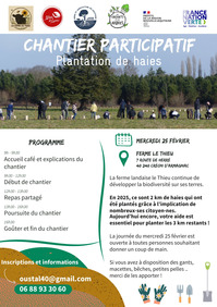 chantier participatif - créon - 25 février