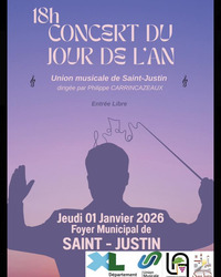concert du jour de l'an - saint-justin