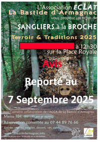 repas sanglier - labastide - 7 septembre