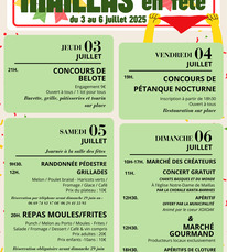 Maillas - Fêtes - 3 au 6 Juillet