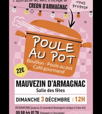 Mauvzein d'Armagnac - Poule au pot - 3 Décembre