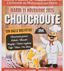 Mauvezin d'Armagnac - Choucroute - 11 Novembre
