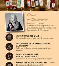 Mauvezin d'Armagnac - Domaine d'Espérance Atelier du Jeudi (Recto) - Août