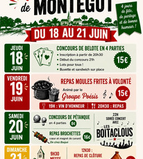 Montégut - Fêtes locales - 18 au 21 Juin