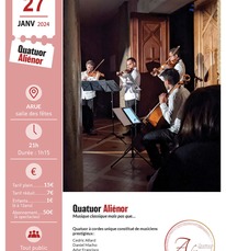 Arue - Quatuor Aliénor - 27 Janvier