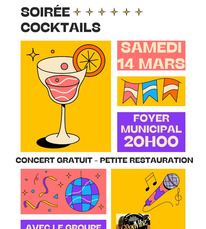 Arue - Soirée Cocktails - 14 Mars