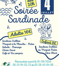 Arue - Soirée sardinade - 4 Juillet