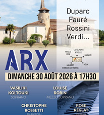 Arx - Concert lyrique - 30 Août