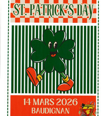Baudignan - St Patrick (Affiche) - 14 Mars