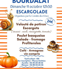 Bourdalat - Escargolade - 11 Octobre