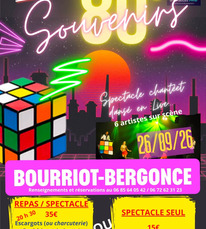 Bourriot Bergonce - Spectacle Souvenirs 80'  26 Septembre
