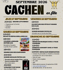 Cachen - Fêtes - 17 au 20 Septembre