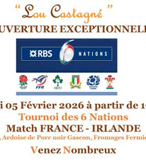 Cachen - Tournoi des 6 Nations France - Irlande - 5 Février