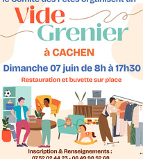 Cachen - Vide grenier - 7 Juin