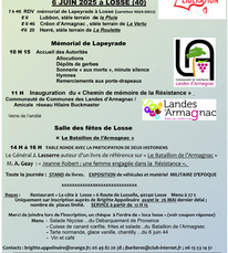 journée du 6 juin - losse