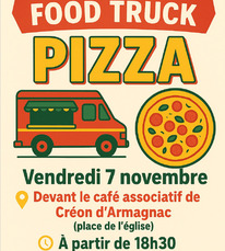 Food Truck Pizza - 7 novembre - Créon