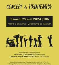Concert de Printemps - 25 Mai