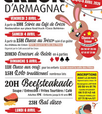 Créon d'Armagnac - Fêtes de Pâques - 3 au 6 Avril