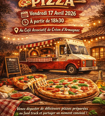 Créon d'Armagnac - Foodtruck pizza - 17 Avril