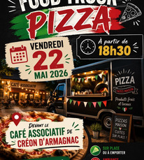 Créon d'Armagnac - Foodtruck pizza - 22 Mai