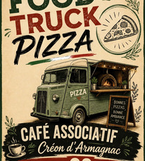 Créon d'Armagnac - Foodtruck pizza - 3 Juillet
