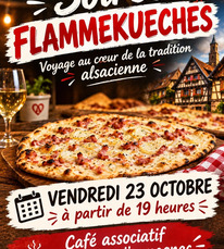 Créon d'Armagnac - Soirée Flammekueches - 23 Octobre
