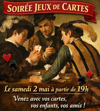Créon d'Armagnac - Soirée jeux de cartes - 2 Mai