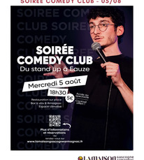 Eauze - Soirée comedy club - 5 Août