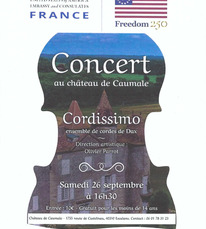 Escalans - Concert Cordissimo - 26 Septembre
