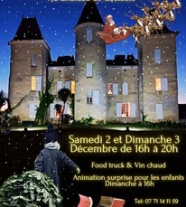 Escalans - Marché de Noël au Château de Caumale - 2 & 3 Décembre