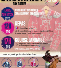 Gabarret - Course landaise (Affiche) - 22 Juin