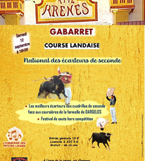 Gabarret - Course landaise Nationale des écarteurs - 12 Septembre