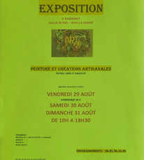 Gabarret - Exposition - 29 au 31 Août