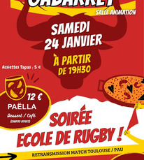 Gabarret - Soirée Paëlla - 24 Janvier